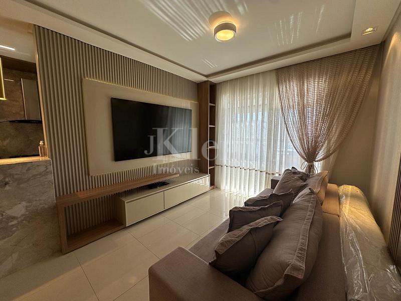 Living do apartamento � venda no Vila das Arroeiras em Itapema