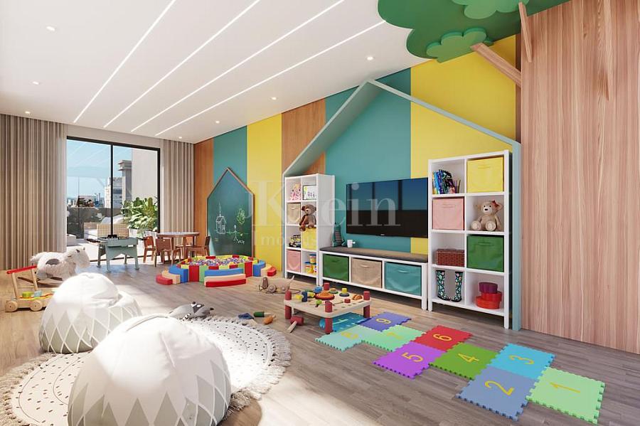 Brinquedoteca do Charming Residence no Morretes em Itapema