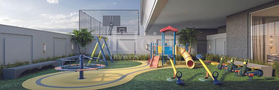 Parquinho do empreedimento Ametista Home Club em Meia Praia Itapema