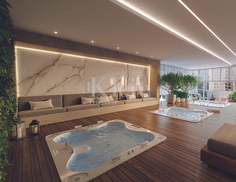Jacuzzi do empreedimento Ametista Home Club em Meia Praia Itapema