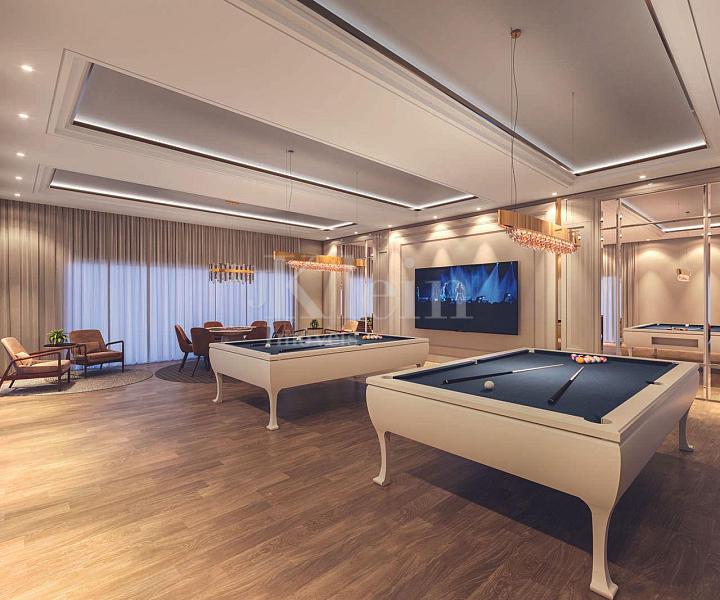 Sal�o de jogos do empreedimento Ametista Home Club em Meia Praia Itapema