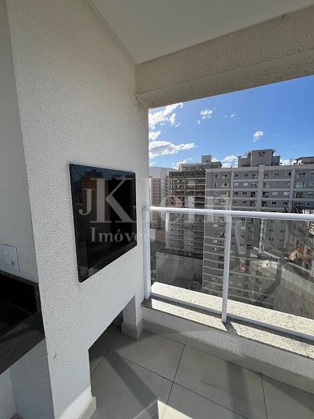 Churrasqueira do apartamento do Gran Vittoria Residenziale no Morretes em Itapema