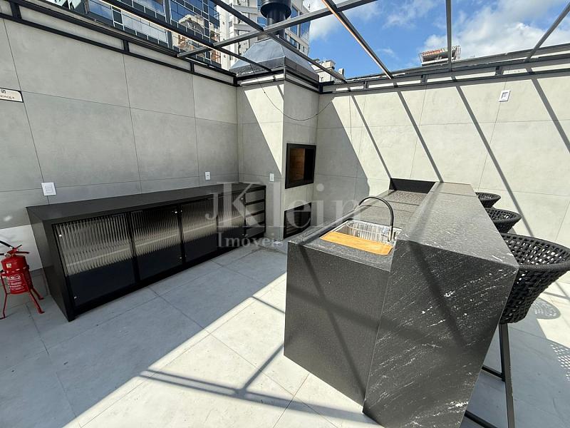 Espa�o gourmet do Villa Italia Residence na Meia Praia em Itapema