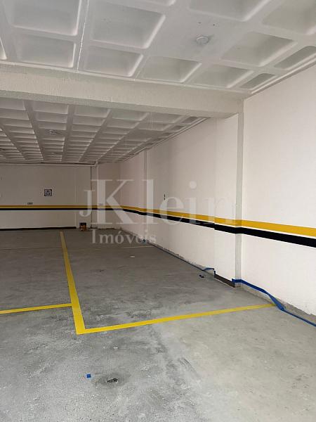 Vaga de garagem do apartamento do Villa Italia Residence na Meia Praia em Itapema