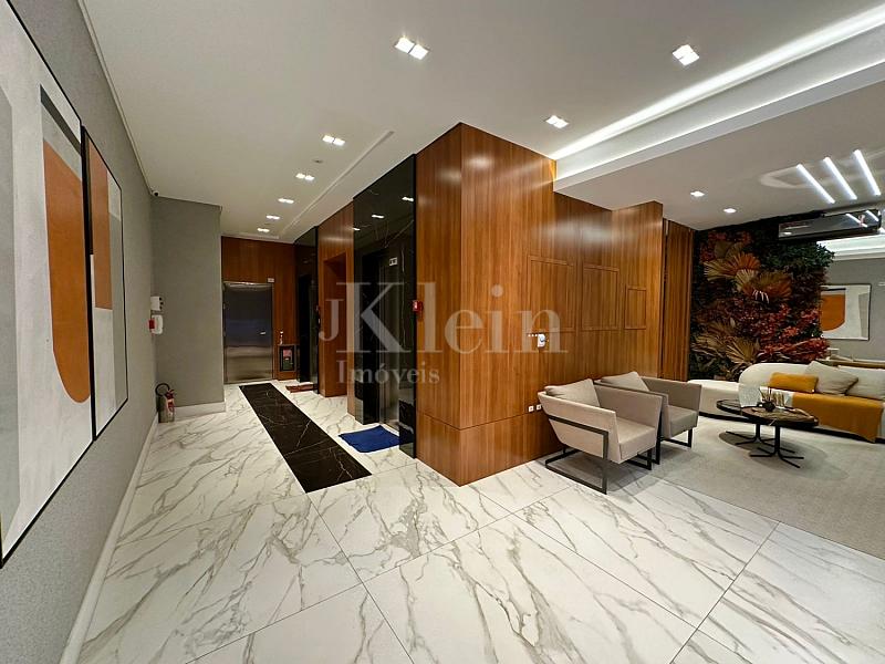 Hall de entrada do Torri Di Mare Residenziale no Balne�rio Perequ� em Porto Belo