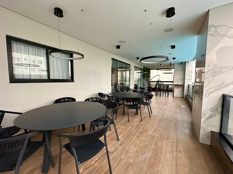 Sal�o de festas do Torri Di Mare Residenziale no Balne�rio Perequ� em Porto Belo