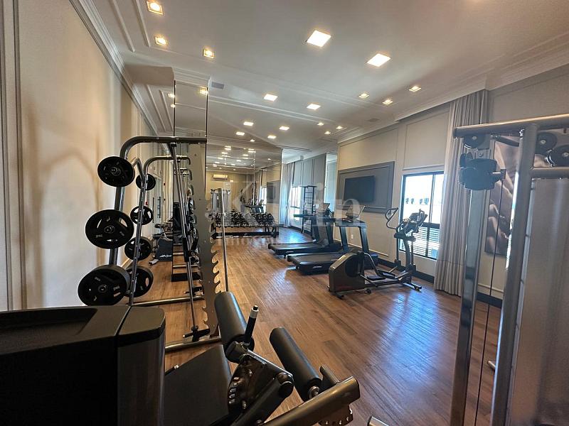 Academia do Rooftop no Edif�cio Belle Maison em Itapema