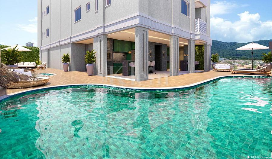 Piscina do Celestina Residence em Balne�rio Perequ� | Porto Belo