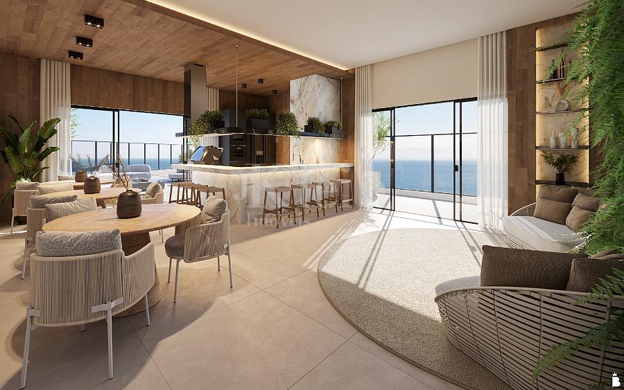 Espa�o gourmet do Onix Towers Residence em Itapema