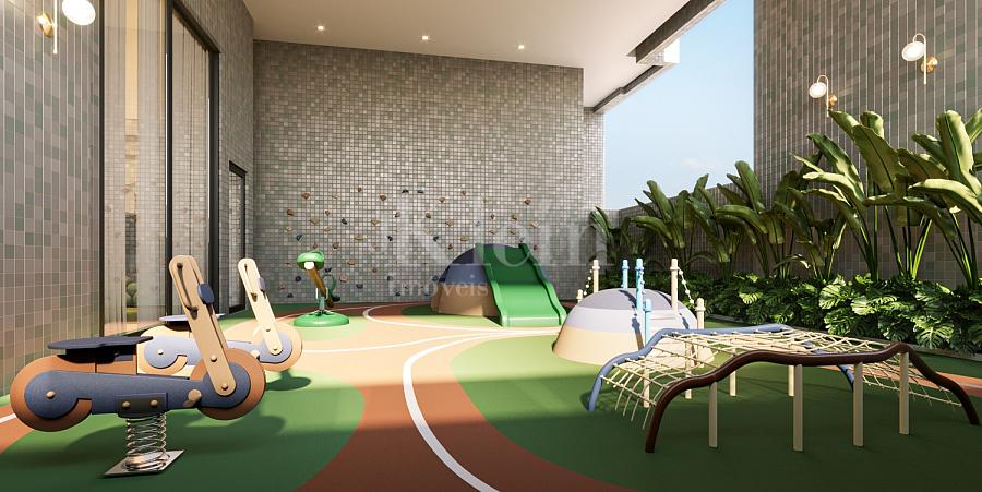 Parquinho do Onix Towers Residence em Itapema