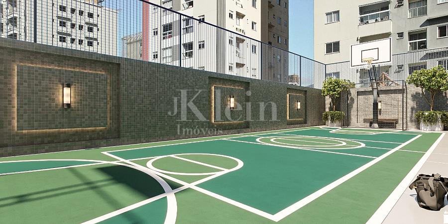 Quadra de esportes do Onix Towers Residence em Itapema