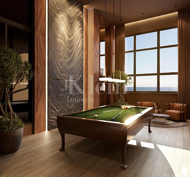 Sala de jogos do Onix Towers Residence em Itapema