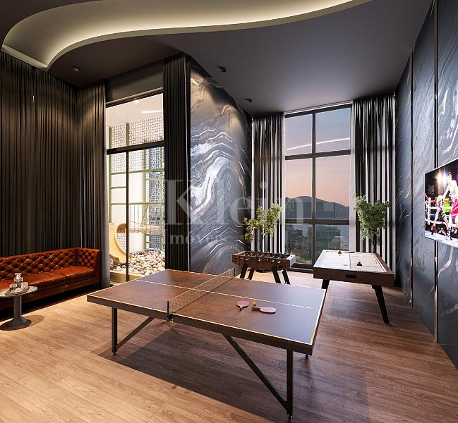 Sala de jogos do Onix Towers Residence em Itapema