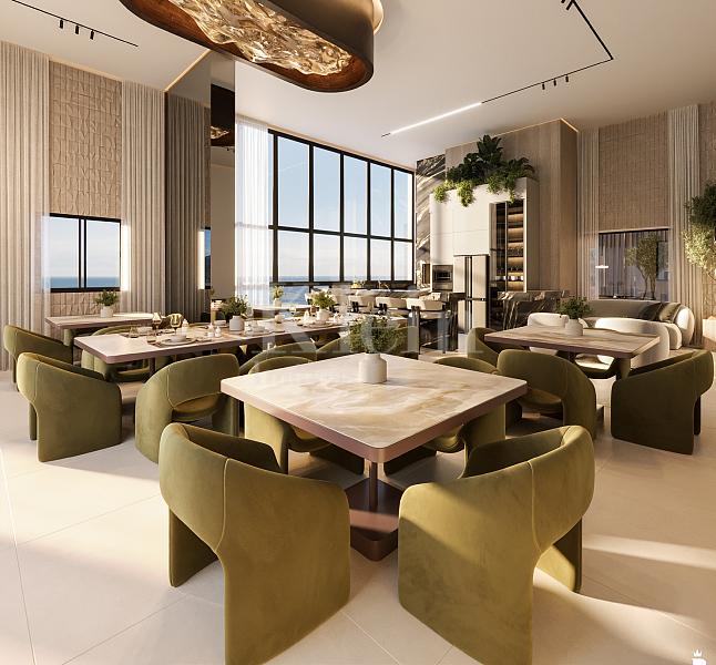 Sal�o de festas do Onix Towers Residence em Itapema