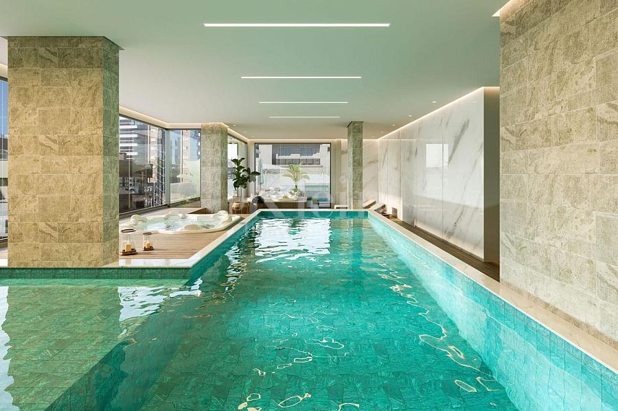 Piscina aquecida Horizon Palace em Itapema