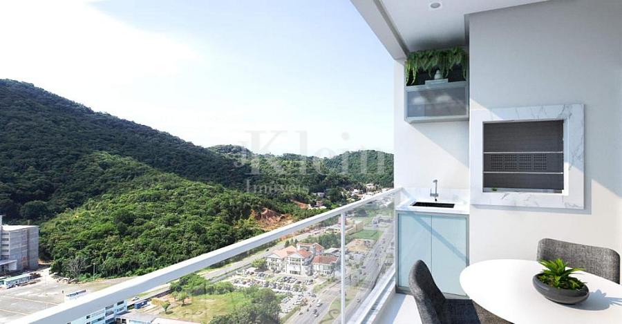 Sacada do apartamento do Classic Home Club em Cambori�