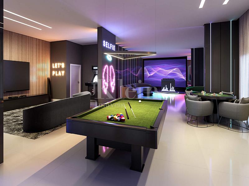 Sala de game do Classic Home Club em Cambori�