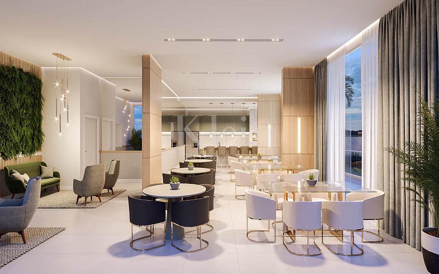 Sal�o de festas do Classic Home Club em Cambori�