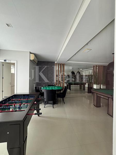 Sala de jogos do Diamante Residence na Meia Praia em Itapema