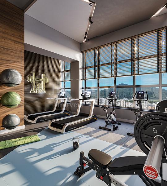 Academia do empreendimento Summit Tower Residence em Itapema | Meia Praia