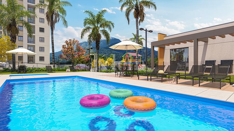 Piscina no Vega Jaragu� em Jaragu� do Sul | SC