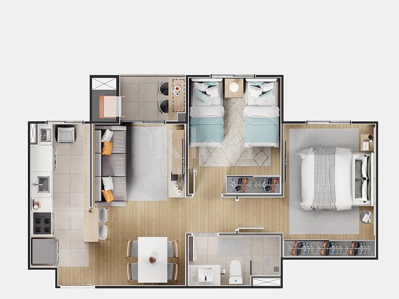 Planta do Vega Jaragu� em Jaragu� do Sul