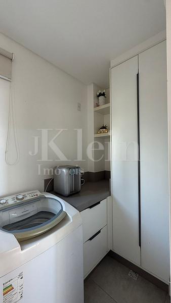 �rea de servi�o do apartamento do Paradiso Residence no Centro em Itapema