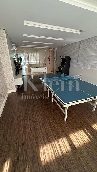 Sala de jogos do Paradiso Residence no Centro em Itapema