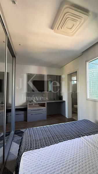 Su�te do apartamento do Paradiso Residence no Centro em Itapema