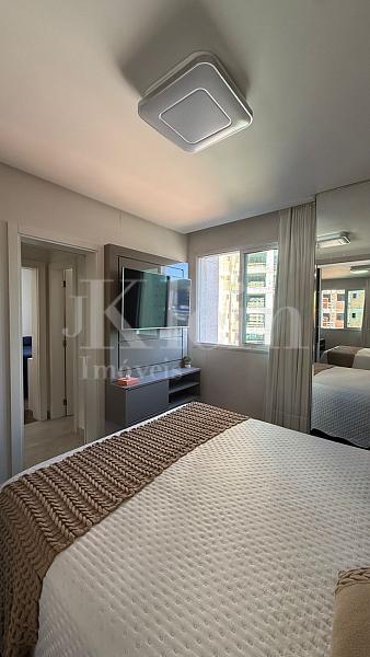 Su�te do apartamento do Paradiso Residence no Centro em Itapema