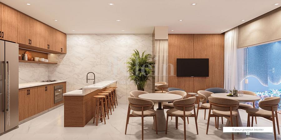 Espa�o gourmet do Acquamarine Palace Residence em Porto Belo