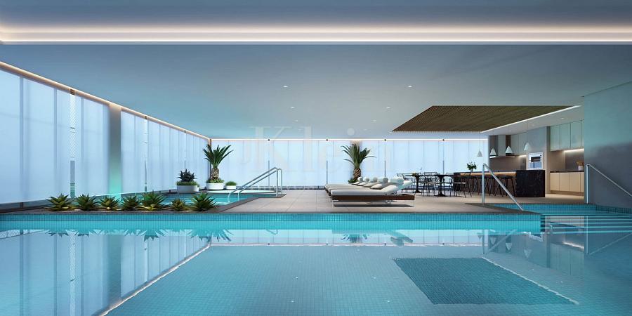 Piscina aquecida edif�cio Belmare em Itapema I Centro