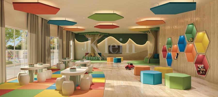 Brinquedoteca do New Village Home Club no Centro em Itapema