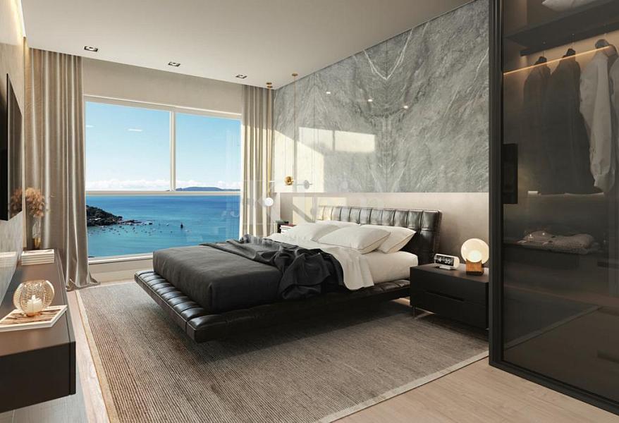 Su�te do apartamento do New Village Home Club no Centro em Itapema