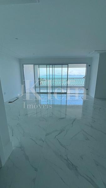 Living do apartamento do Magnolia da Dallo no Centro em Itapema