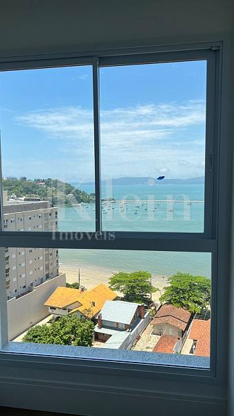 Vista mar da su�te do apartamento do Magnolia da Dallo no Centro em Itapema