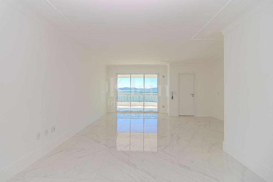 Living do apartamento do Magnolia da Dallo no Centro em Itapema