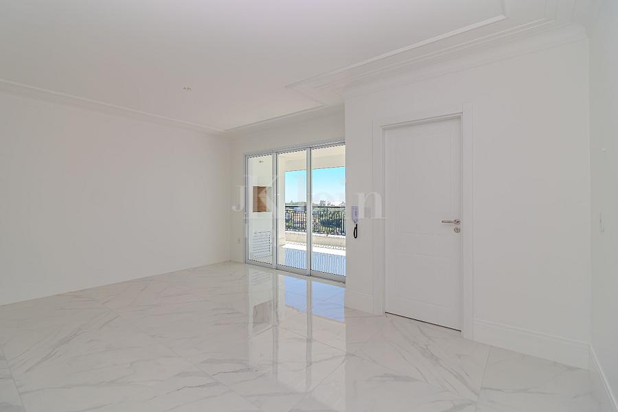 Living do apartamento do Magnolia da Dallo no Centro em Itapema