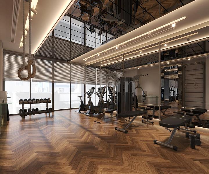 Academia do CNA Latitude Residences na Meia Praia em Itapema