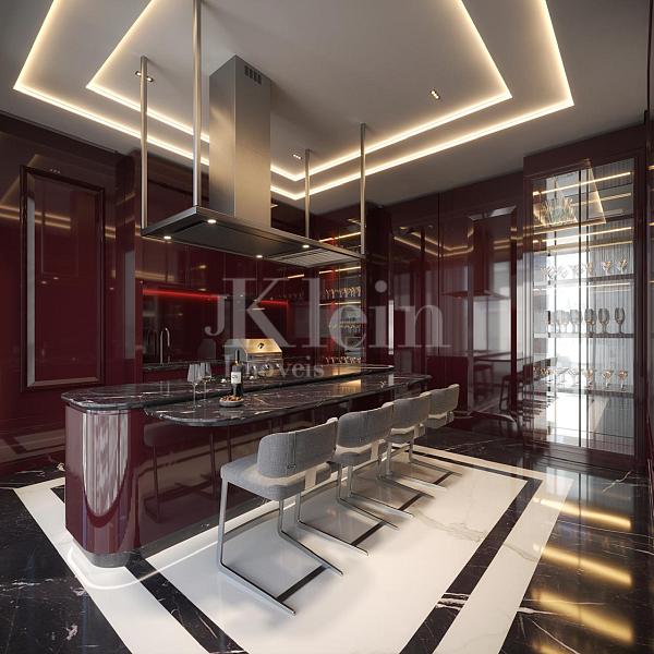 Espa�o gourmet do CNA Latitude Residences na Meia Praia em Itapema