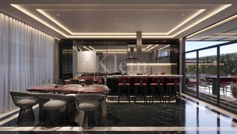 Espa�o gourmet do CNA Latitude Residences na Meia Praia em Itapema