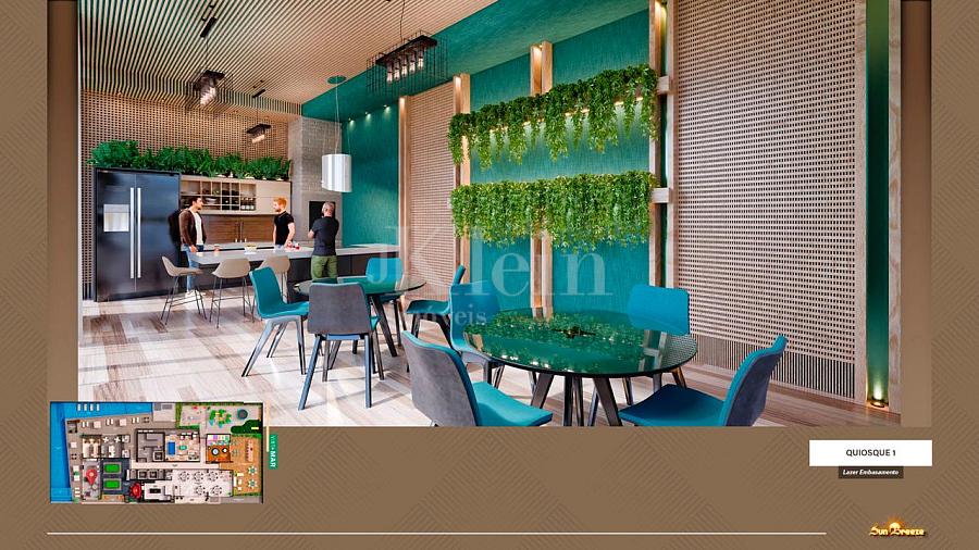 Quiosque 1 do Edif�cio Sun Breeze apartamento � venda em Meia Praia - Itapema