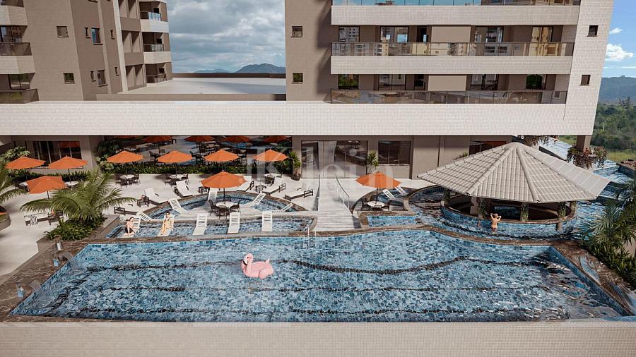 Piscina Quiosque do Reserva do Arvoredo Home Club Apartamento � venda em Balne�rio Perequ� - Porto Belo