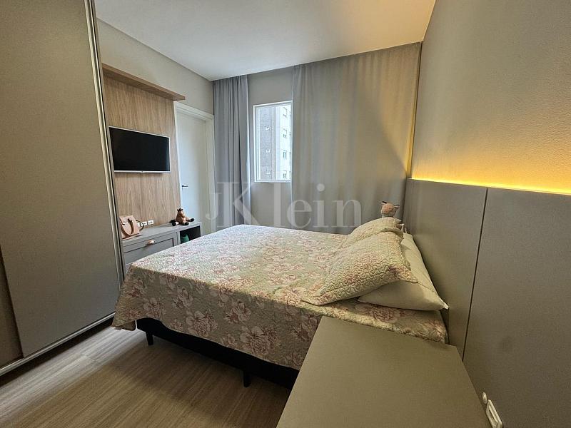 Su�te do apartamento � venda no Villarrica Residencial na Meia Praia em Itapema