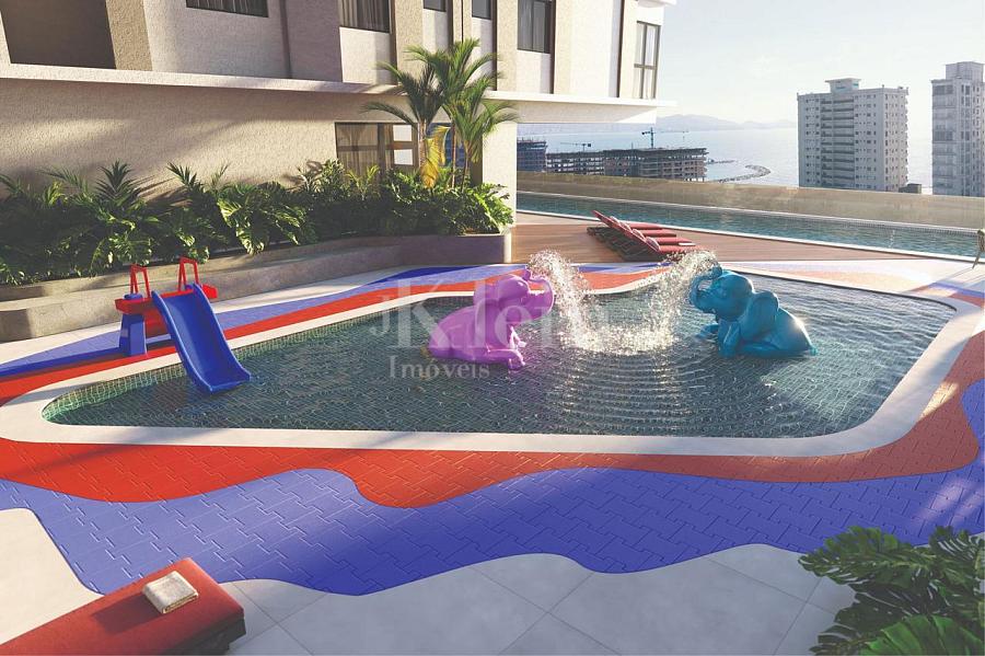 Piscina infantil do Edif�cio OPORTO apartamento � venda em Balne�rio Perequ� Porto Belo