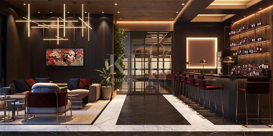 Sal�o de festas bar do Edif�cio OPORTO apartamentos � venda em Balne�rio Perequ� Porto Belo