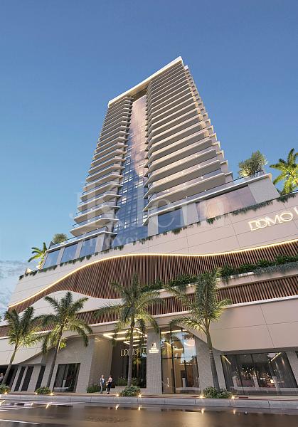 Fachada do Domo 130 no Centro em Itapema