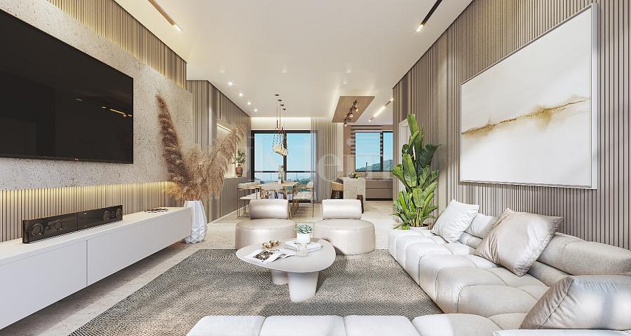 Living do apartamento � venda no Domo 130 no Centro em Itapema