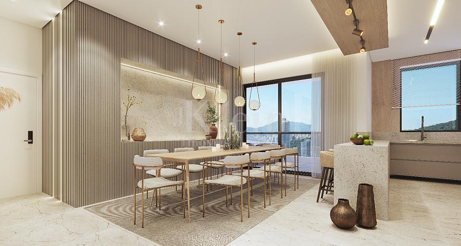 Living do apartamento � venda no Domo 130 no Centro em Itapema