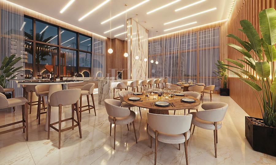 Sal�o de festas do Domo 130 no Centro em Itapema